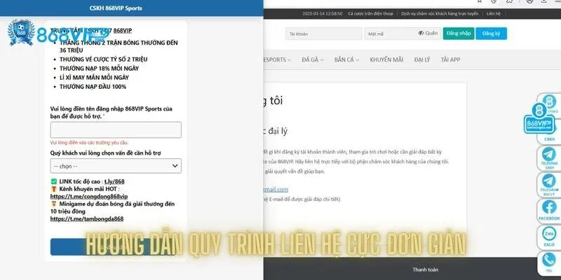 Hướng dẫn quy trình liên hệ cực đơn giản với 3 bước Hướng dẫn quy trình liên hệ cực đơn giản với 3 bước