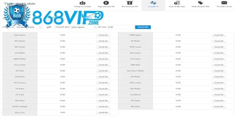 Trang xổ số 868Vip thanh toán tiền thưởng nhanh